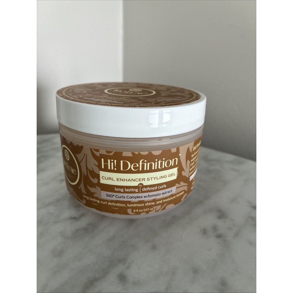 TRELUXE Hi! Definition Curl Enhancer Styling Gel, 8 Oz. New And Sealed